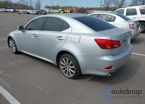 2006 Lexus Is 250 from USA, damaged, VIN JTHCK262562005637